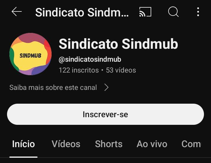 Inscreva-se em nosso canal no YouTube